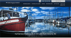 Desktop Screenshot of northsaanichmarina.com