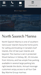 Mobile Screenshot of northsaanichmarina.com